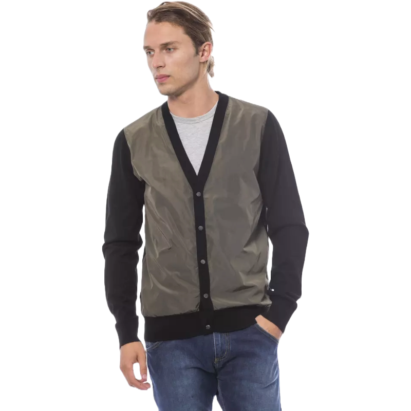 Verri Multicolor Wool Cardigan for Elevated Style