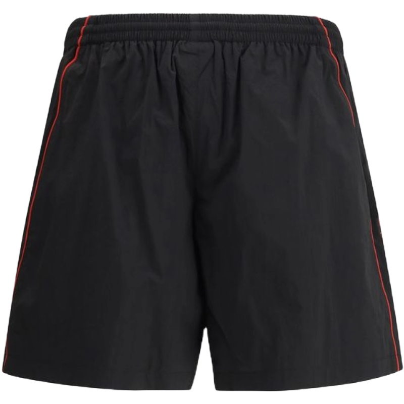 Balenciaga Black Cotton Tracksuit Shorts for Elevated Street Style