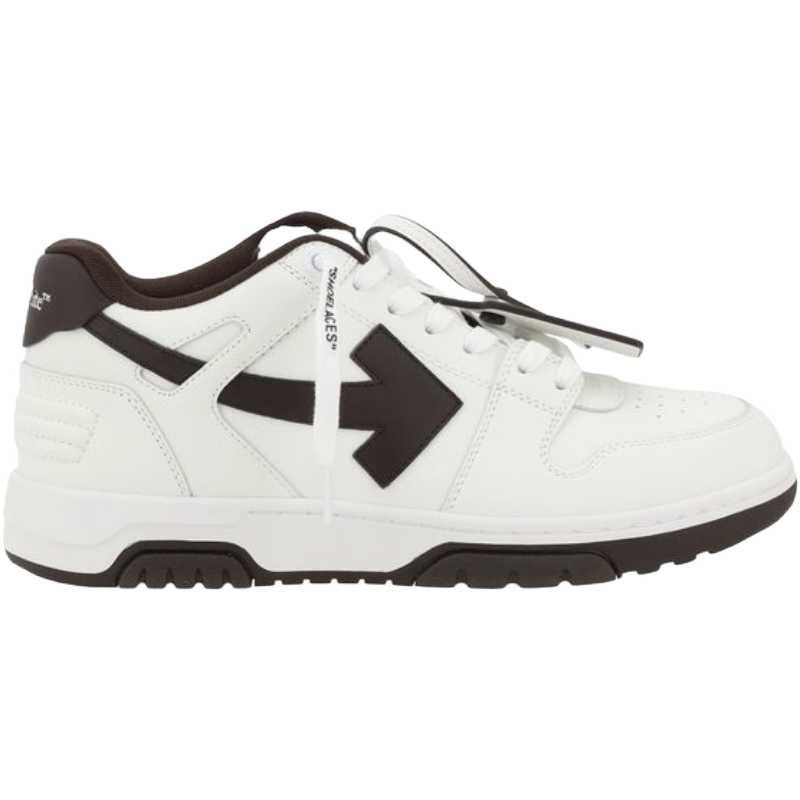 Off-White White Leather Out Of Office Sneakers for Elevated Street Style