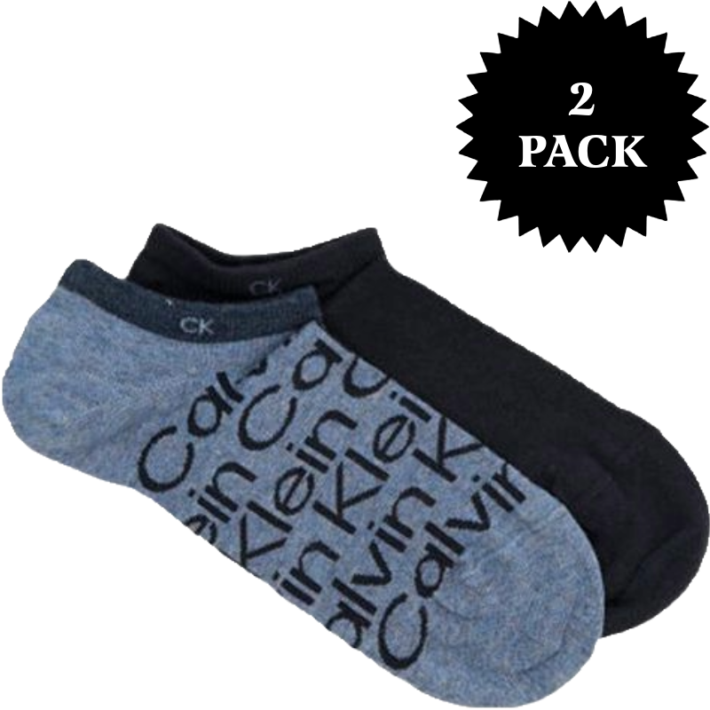 Calvin Klein Blue Cotton Sock for Elegant Everyday Luxury