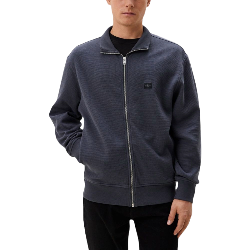 Calvin Klein Jeans Gray Recycled Cotton Cardigan