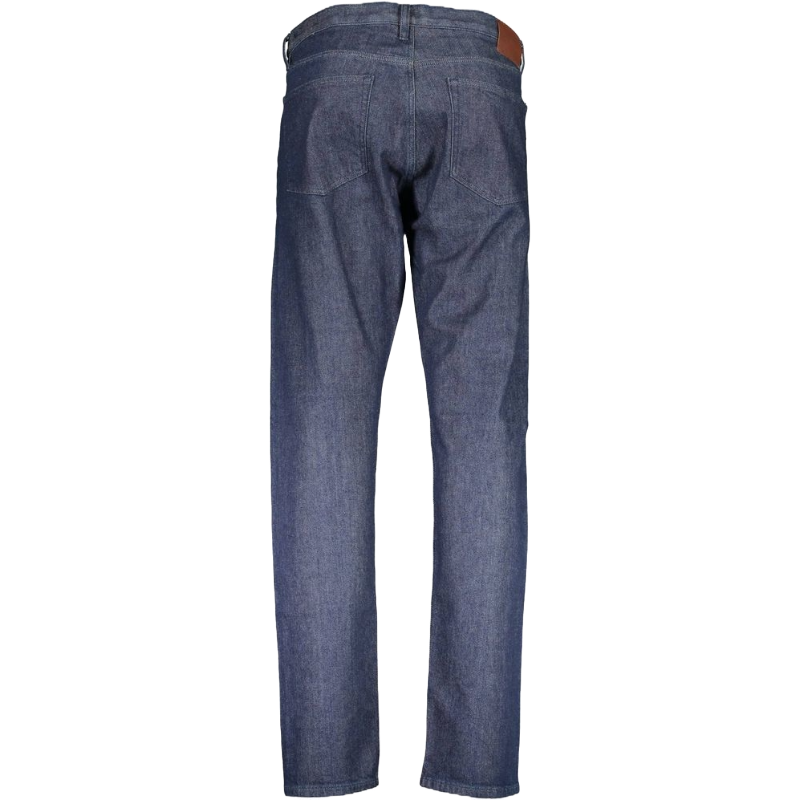 Gant Deep Blue Cotton Jeans - Timeless Sophistication
