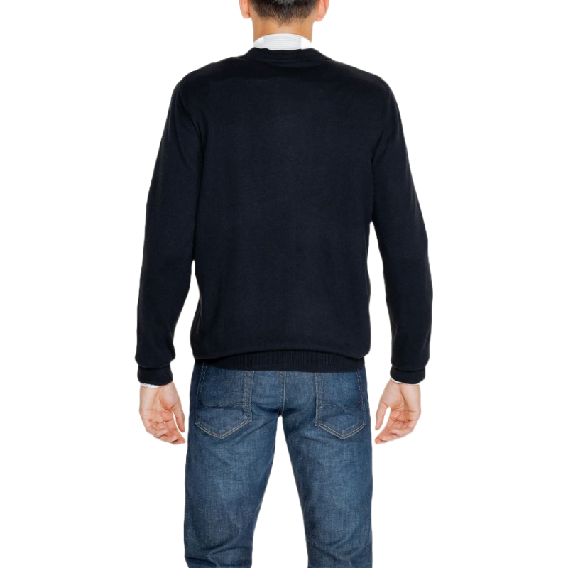 Jack & Jones Black Cotton Cardigan for Elevated Style