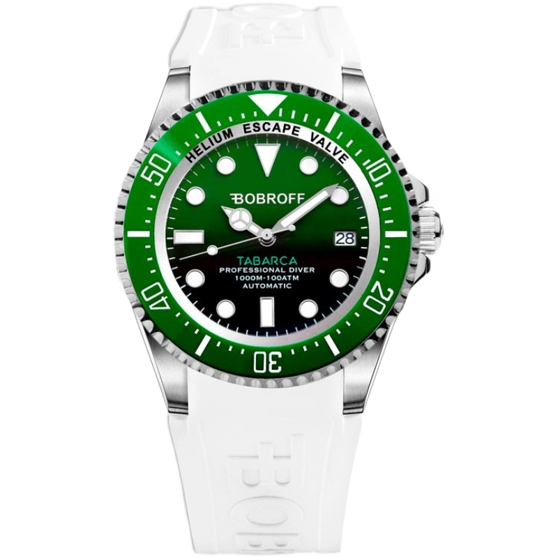 Bobroff White Rubber Watch: Luxury Timepiece for Discerning Tastes