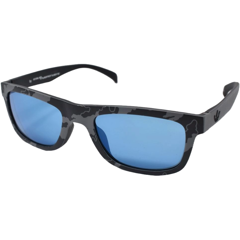 Adidas Brown Acetate Sunglasses Army Camouflage Pattern