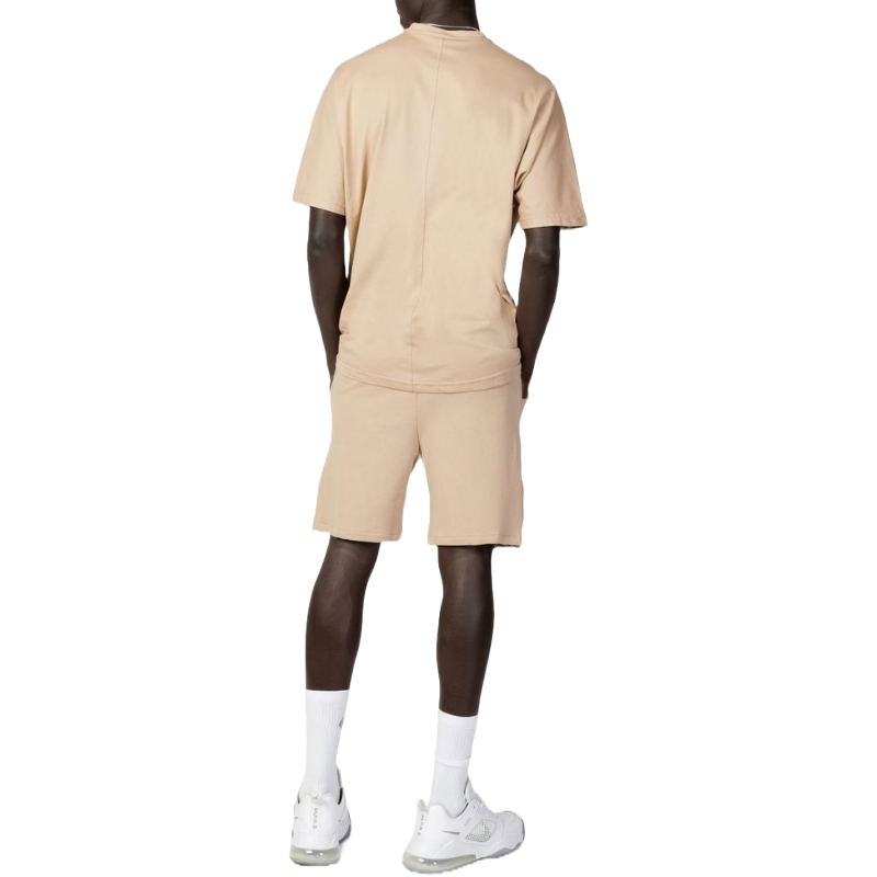 Hydra Clothing Beige Cotton Sweatsuit for Effortless Elegance