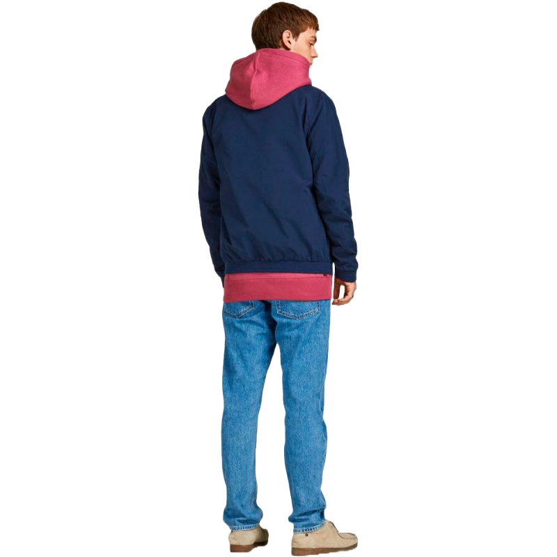 Jack & Jones Blue Cotton Smart Casual Jacket