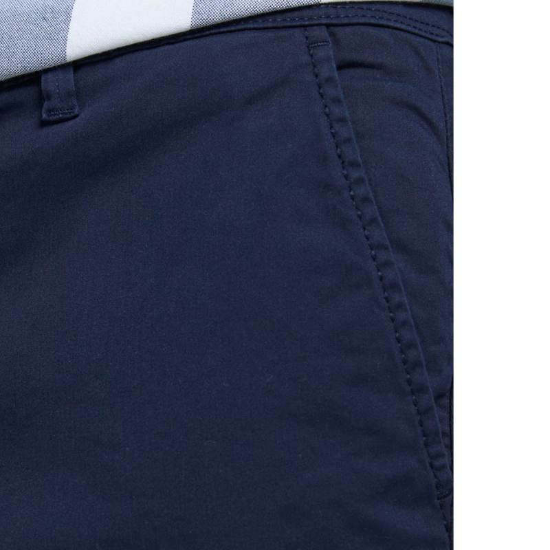 Jack & Jones Blue Cotton Shorts for Effortless Elegance