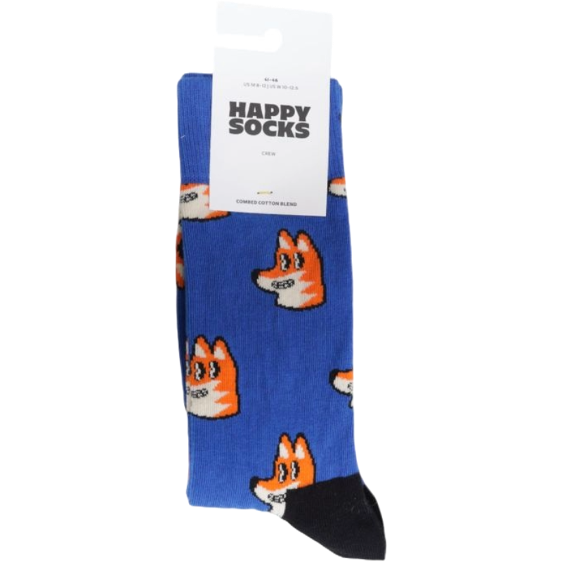 Happy Socks Blue Cotton Sock for Elevated Everyday Style