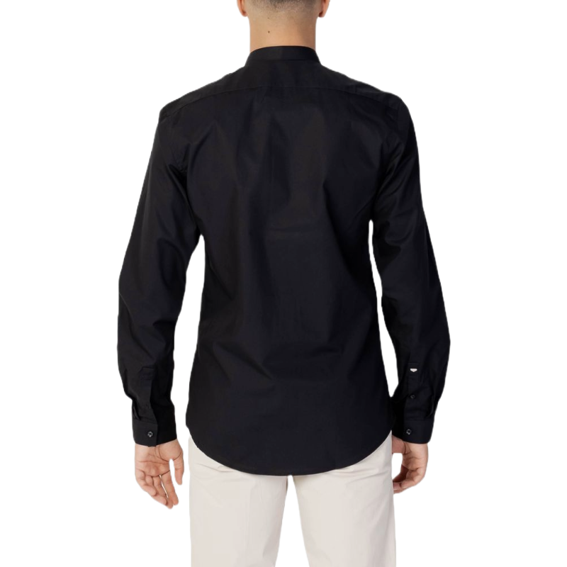 Antony Morato Black Cotton Shirt for Timeless Elegance