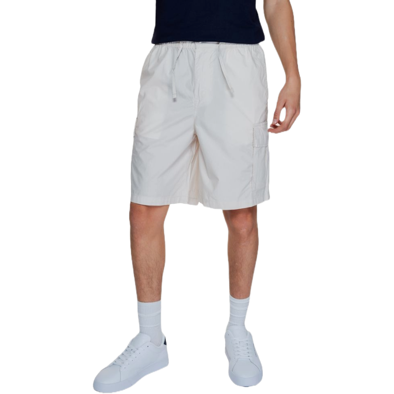 Jack & Jones White Cotton Shorts for Effortless Elegance