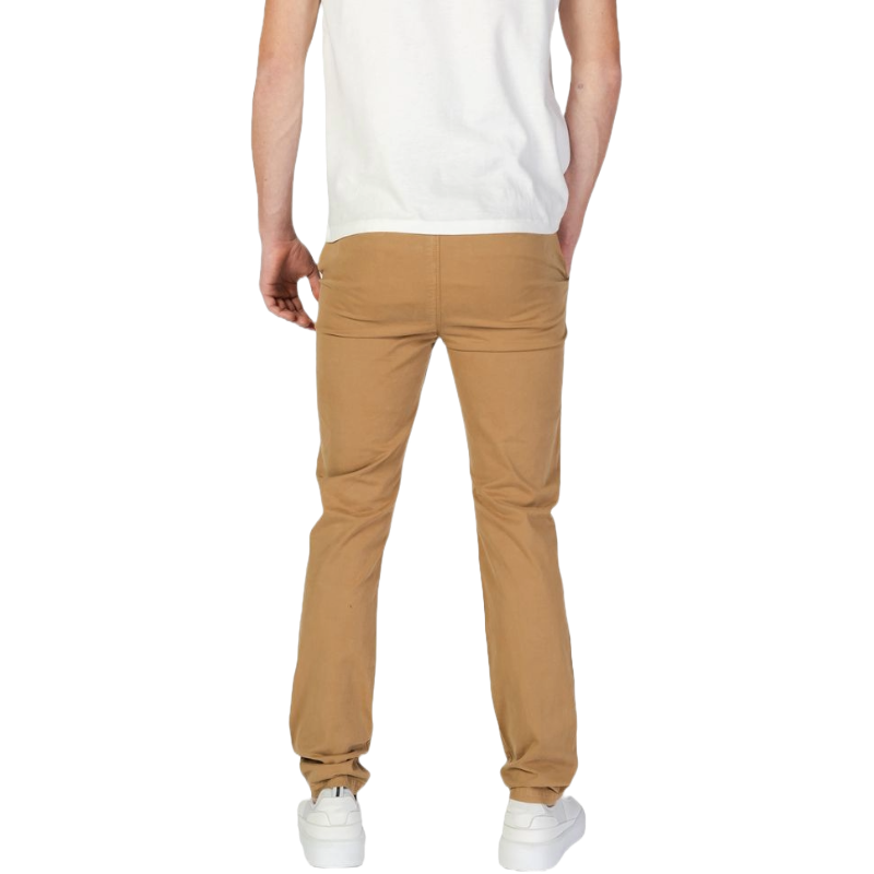 Superdry Beige Cotton Chinos for Effortless Elegance