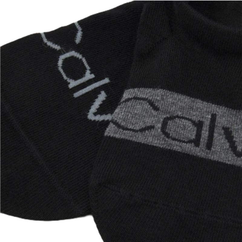 Calvin Klein Black Cotton Sock - Luxury Everyday Essential