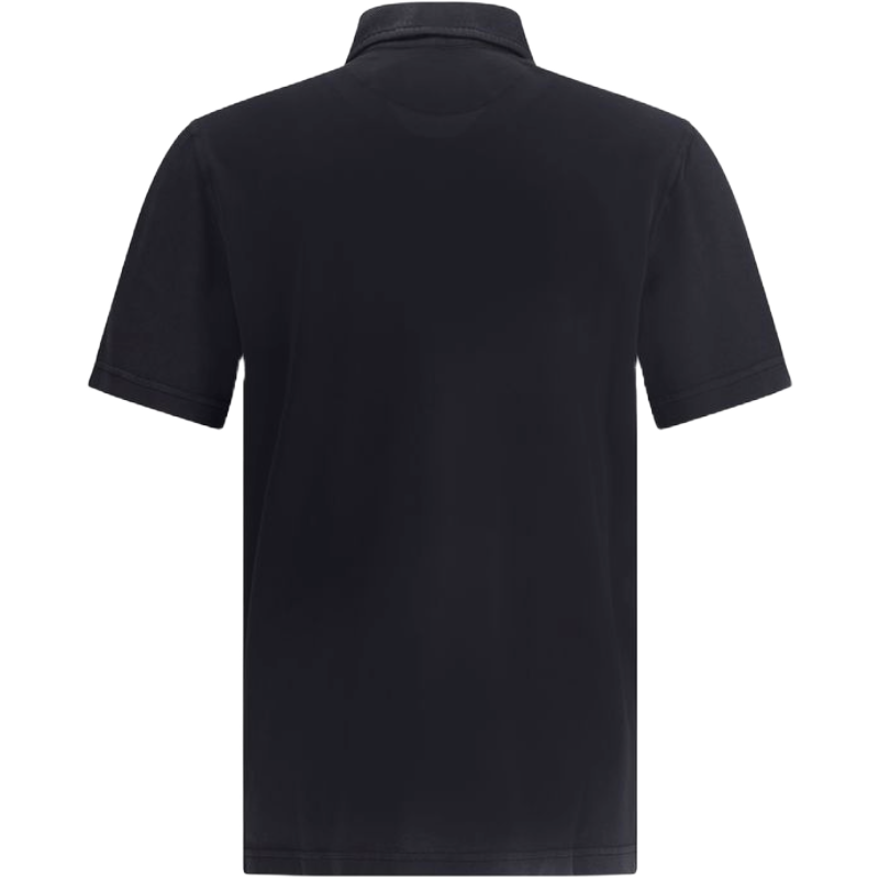 Prada Navy Cotton Polo Shirt: Timeless Elegance with Modern Sophistication