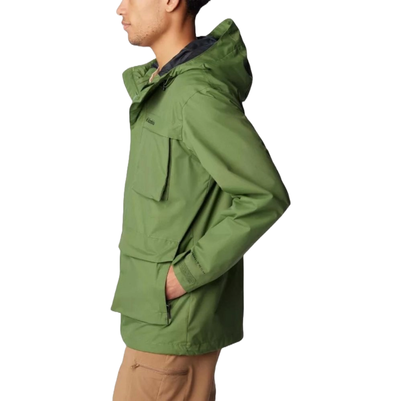 Columbia Green Cotton Jacket for Effortless Sophistication and Style