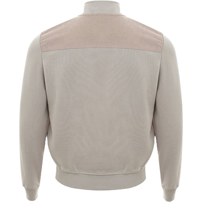 Gran Sasso Beige Cotton Cardigan for Timeless Elegance