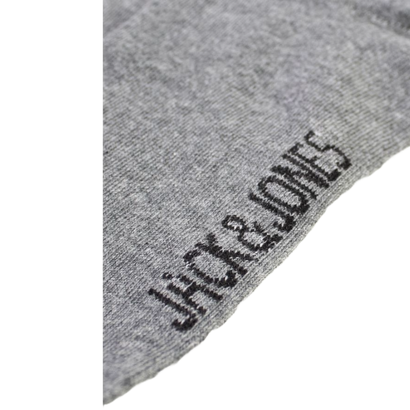 Jack & Jones Gray Cotton Socks for Elevated Everyday Style
