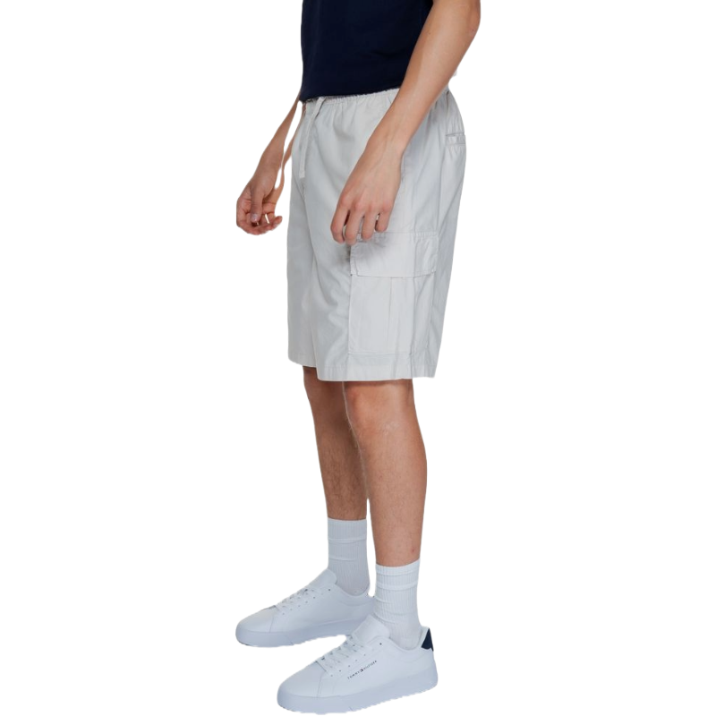 Jack & Jones White Cotton Shorts for Effortless Elegance