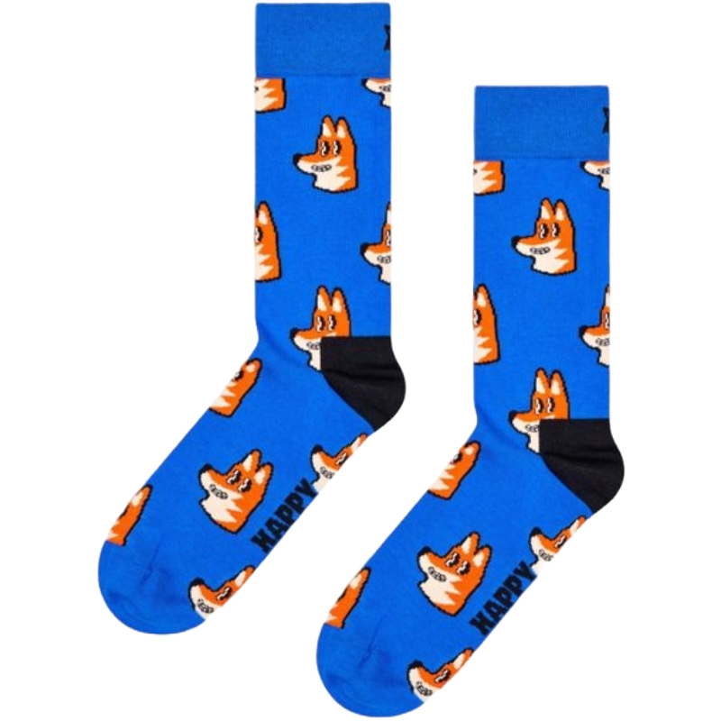 Happy Socks Blue Cotton Sock for Elevated Everyday Style