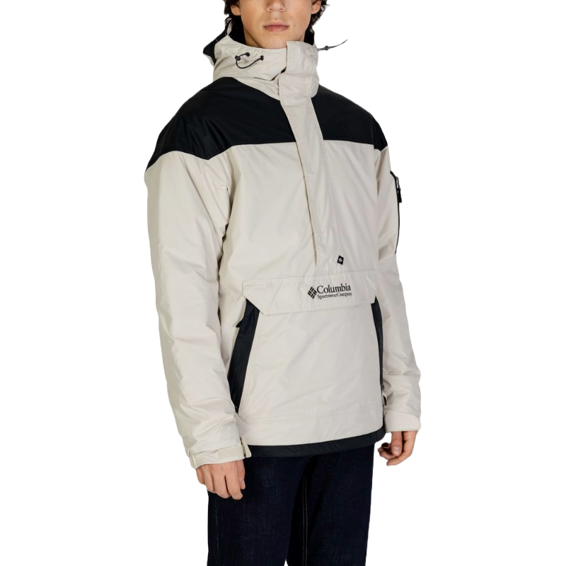Columbia Gray Nylon Jacket: Elevated Outerwear for Sophisticated Style