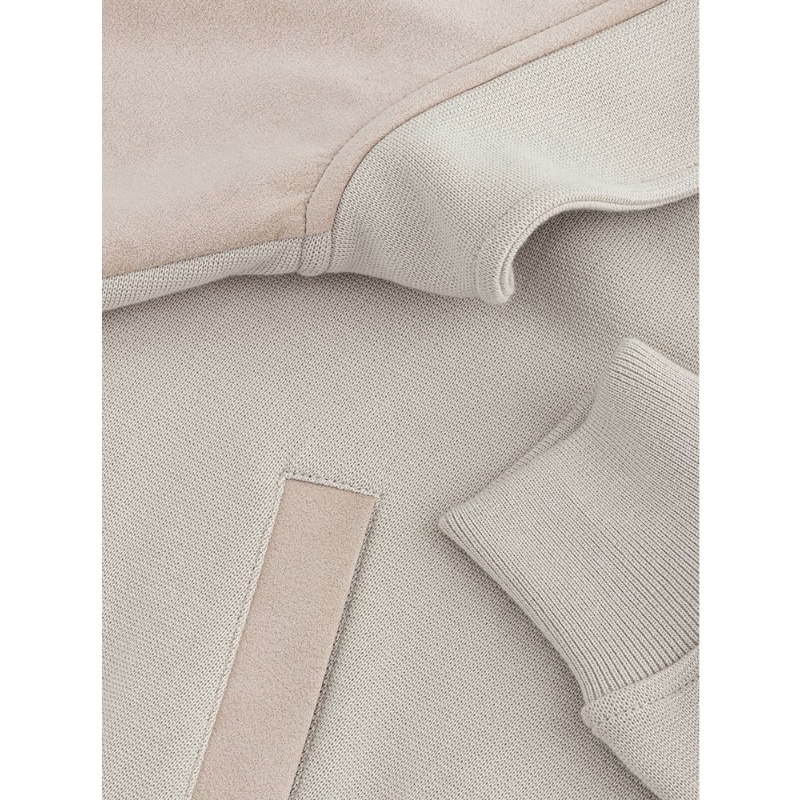 Gran Sasso Beige Cotton Cardigan for Timeless Elegance