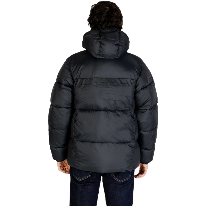 Columbia Black Nylon Puffer Jacket for Elevated Winter Style