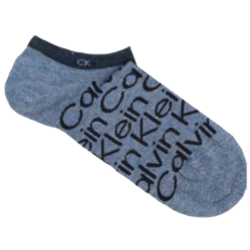 Calvin Klein Blue Cotton Sock for Elegant Everyday Luxury