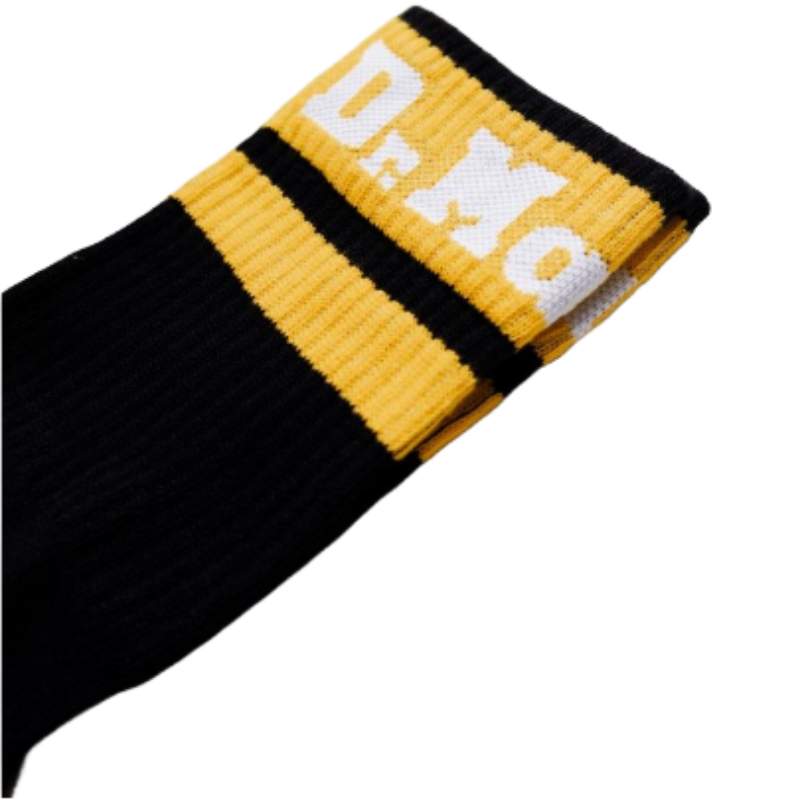 Dr. Martens Black Cotton Sock - Timeless Luxury Footwear Essential