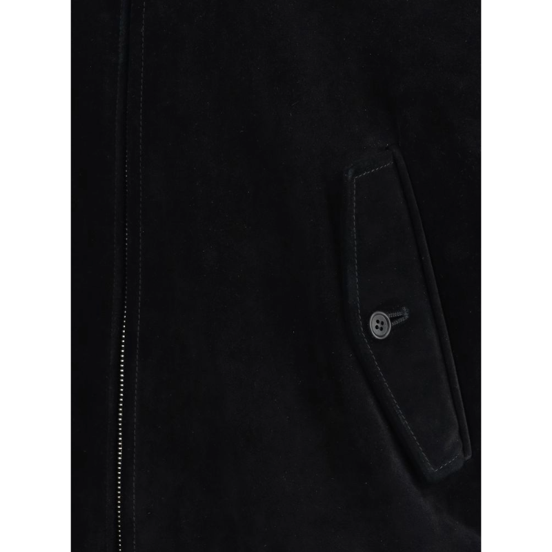 Prada Cream Luxurious Suede Bomber Jacket