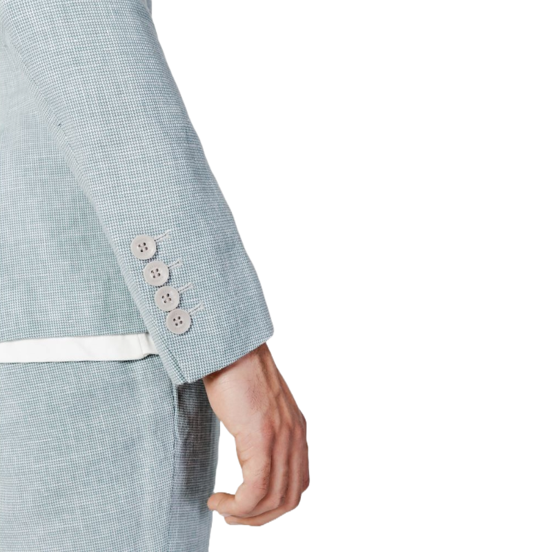 Antony Morato Blue Linen Suit - Timeless Elegance for Every Occasion