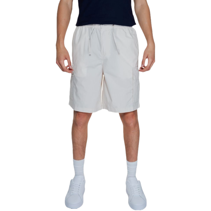 Jack & Jones White Cotton Shorts for Effortless Elegance