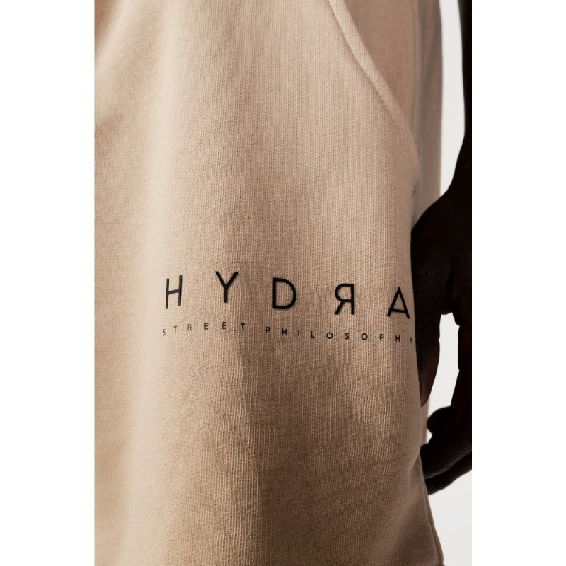 Hydra Clothing Beige Cotton Sweatsuit for Effortless Elegance