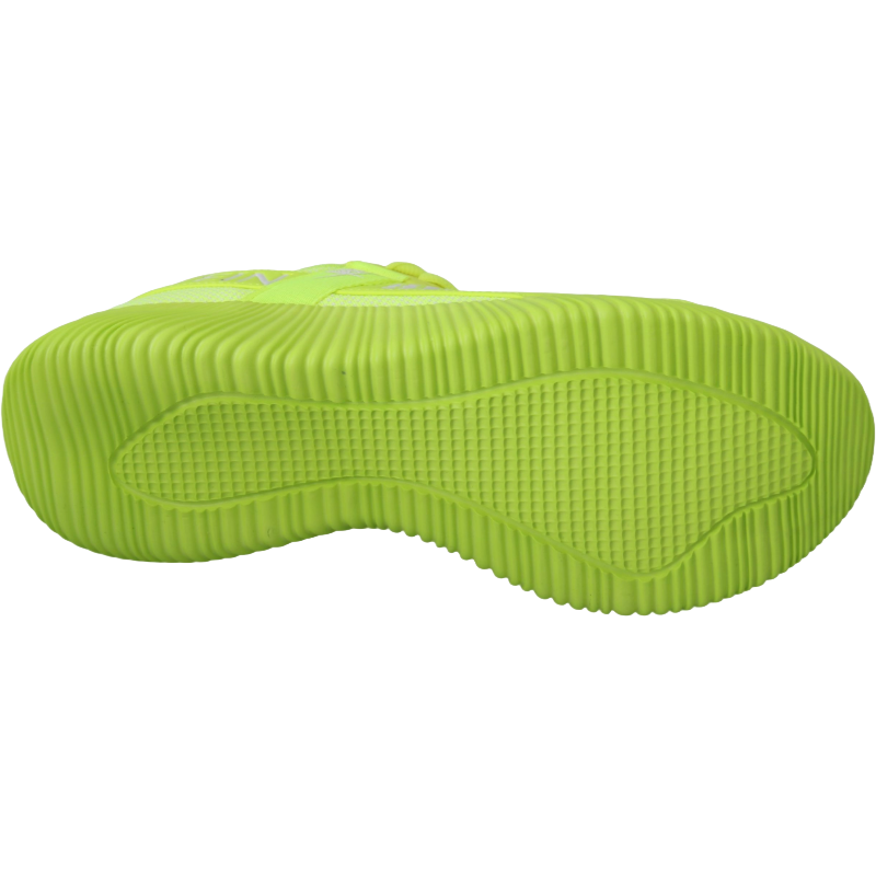 Philipp Plein Light Green Leather Sneakers for Elevated Style